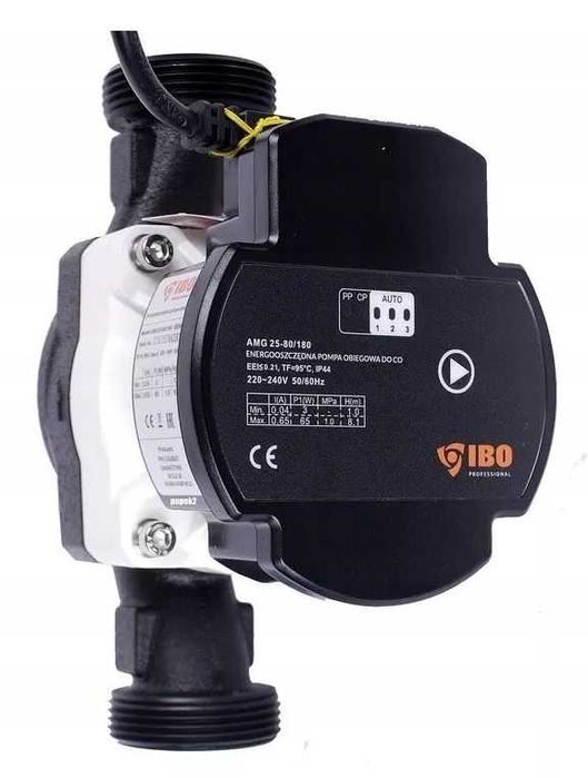 POMPA OBIEGOWA Elektroniczna IBO AMG 25/80/180 PWM + śrubunki
