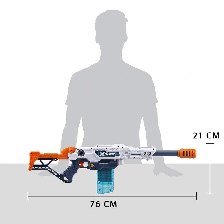 NERF Zuru X-Shot Max Attack Pistolet Snajperski