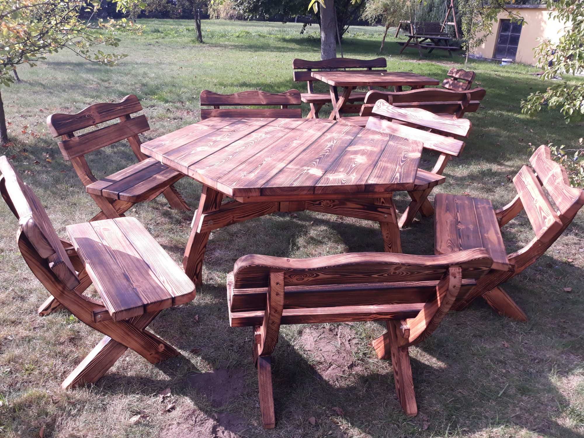 Meble ogrodowe Producent lite drewno