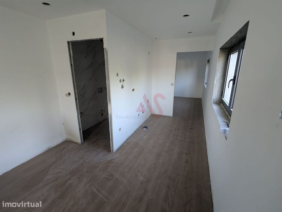 Apartamento T1 novo (rés do chão) em Fafe