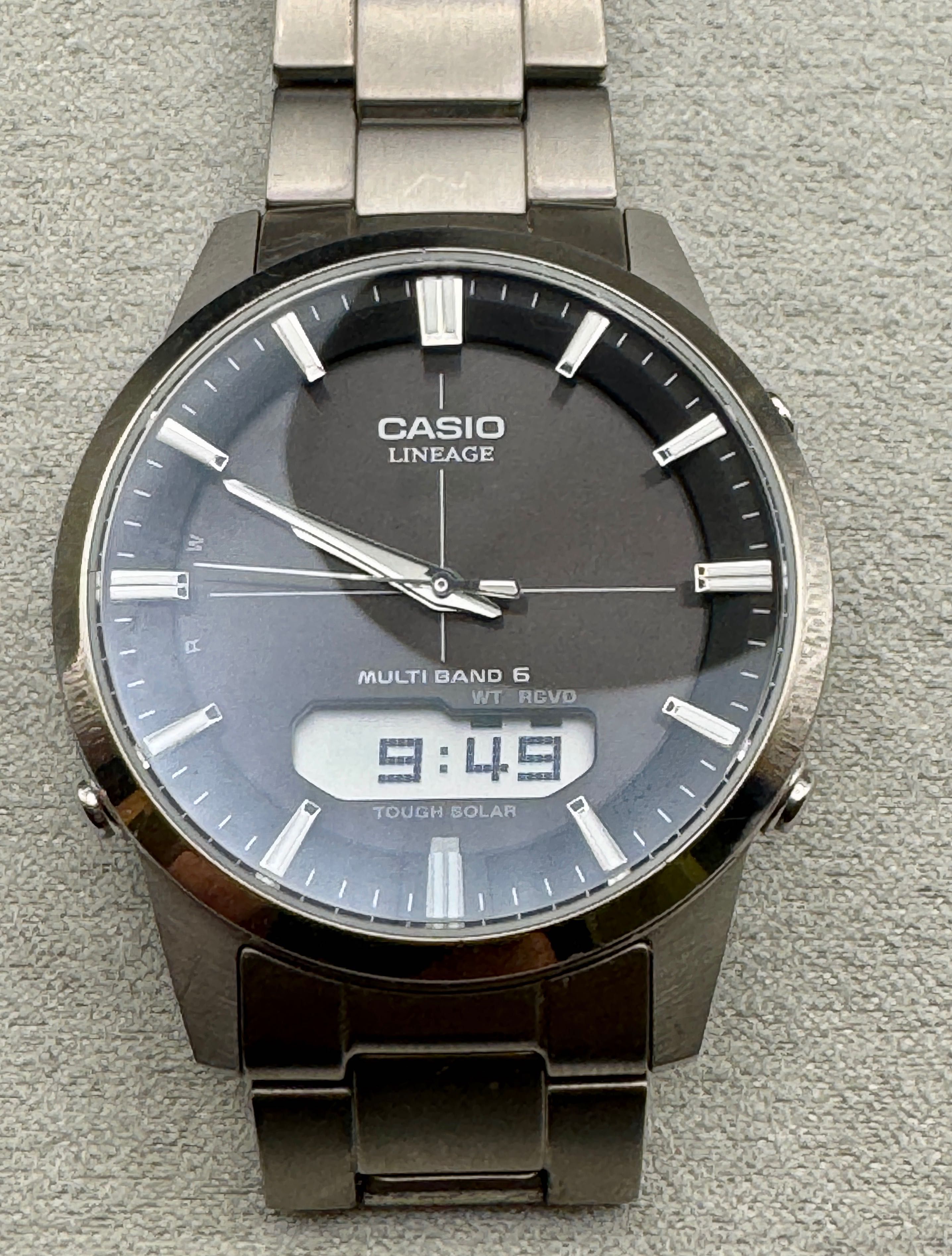 Zegarek męski Casio LCW-M170T Ładowanie Solar Szkło Szafir/Kraków