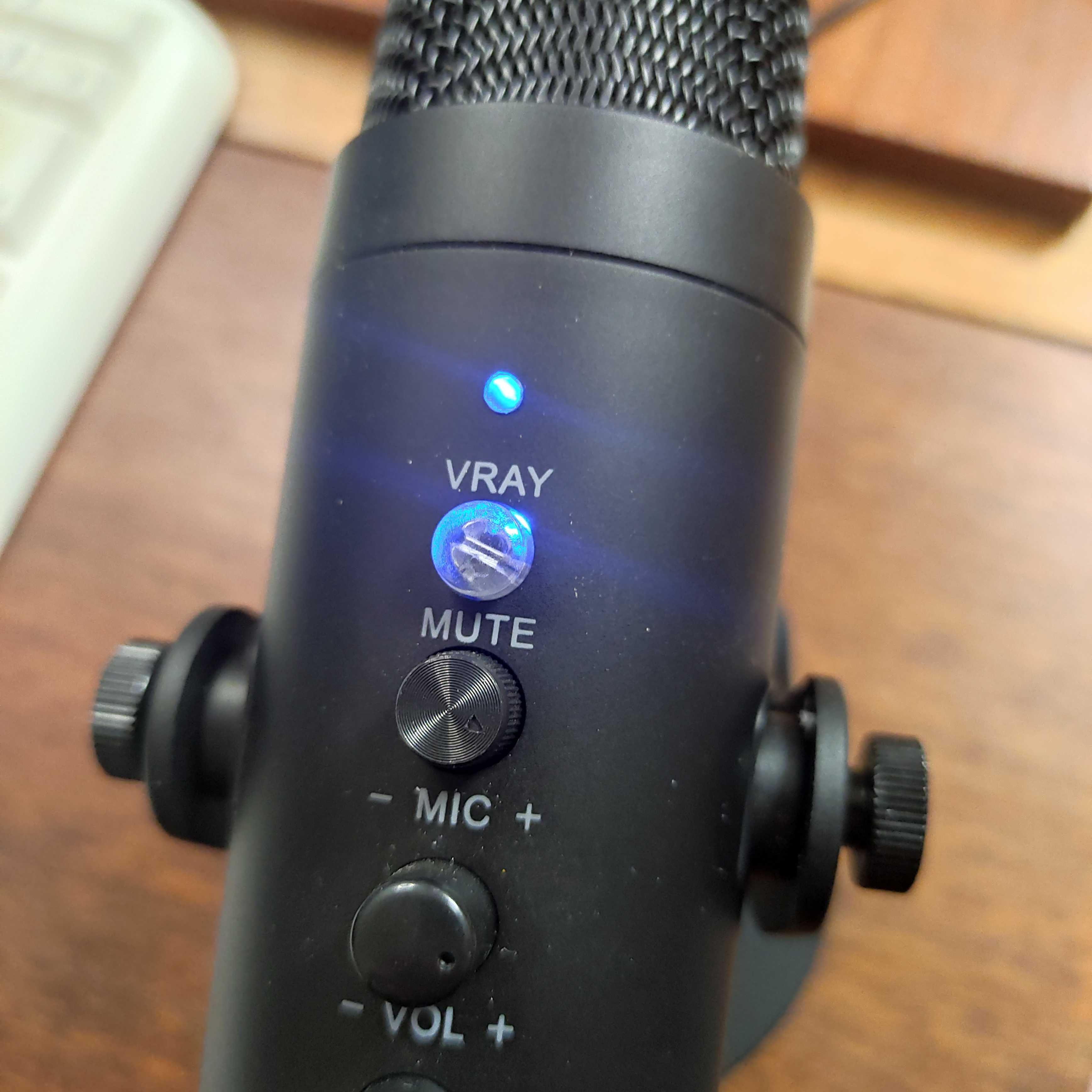 MU900 Конденсаторный USB-C микрофон для стримов/блогеров, не Blue Yeti