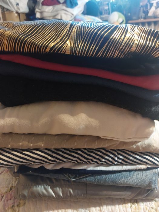 Mega paka ubrań damskich r XL ( kurtka, bluzki, bluza itd)