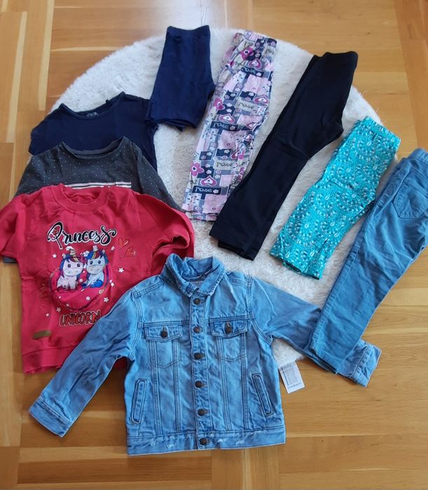 BARDZO DUZA PAKA 98/104 ok 45 sztuk