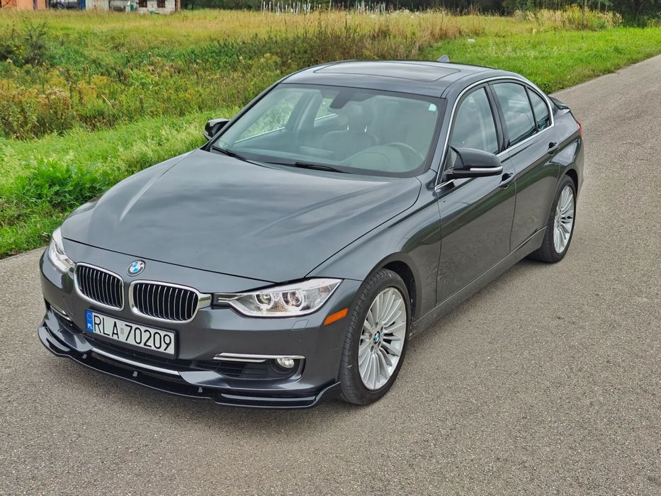 BMW Seria 3 Automat 8HP | Luxury Line | Bogata wersja | Czarne skóry | Stan BDB