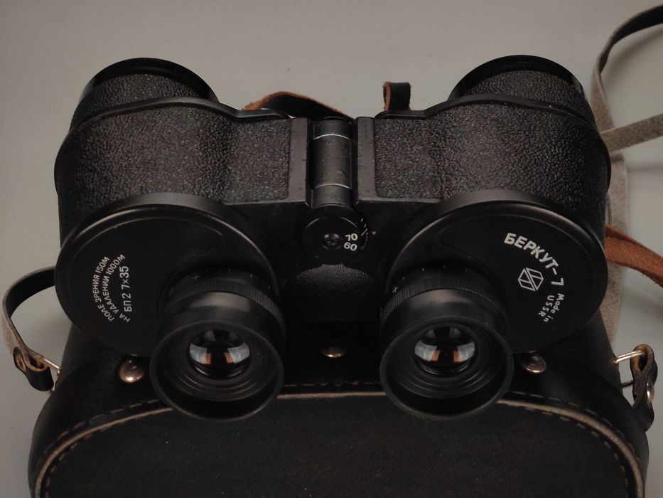 Бинокль БП2 7х35 Беркут (1984год) (Широкоугольный) Дальномерная Сетка