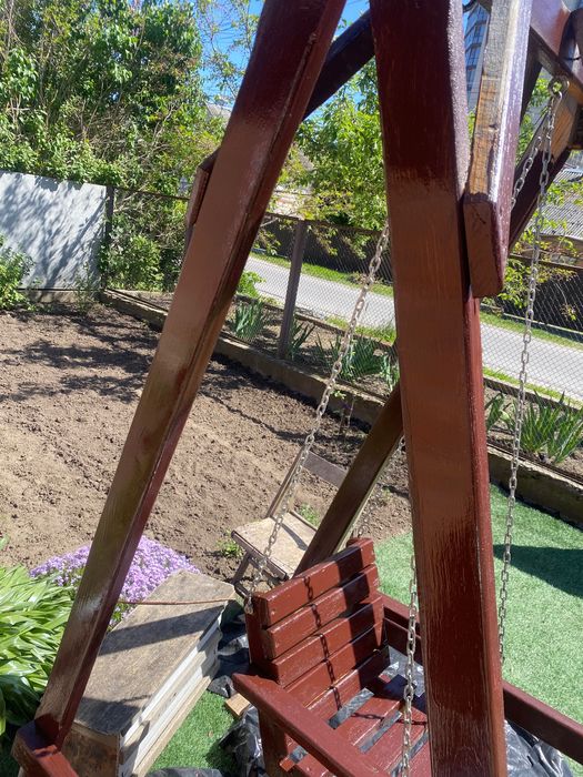 Дитяча гойдалка, садова