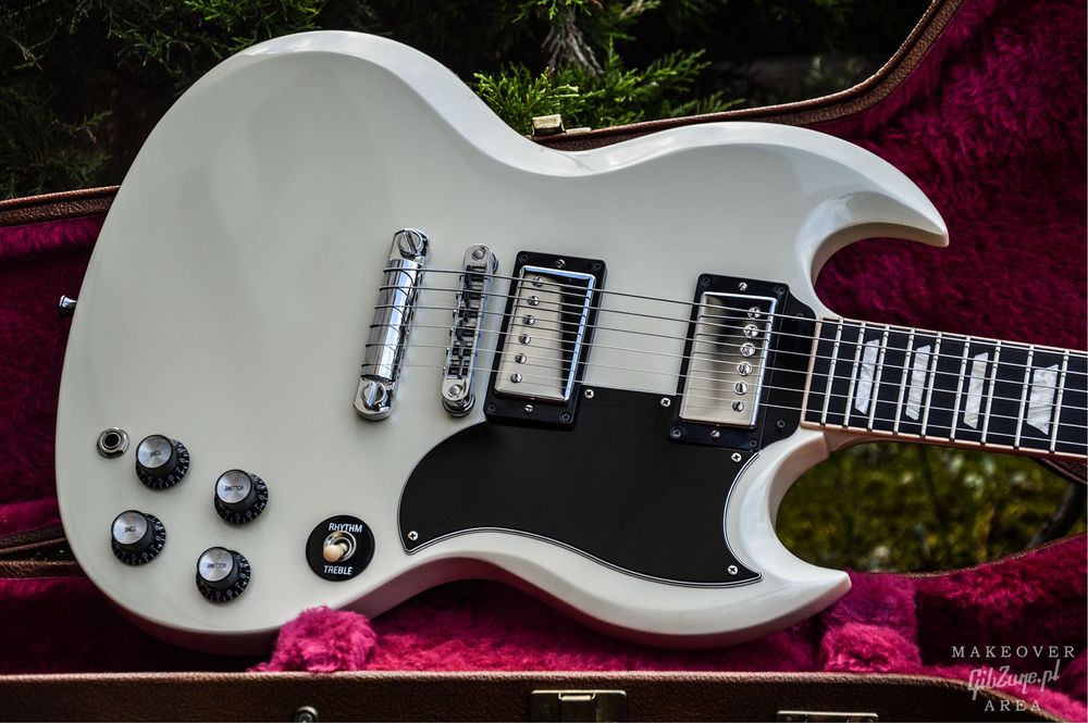 Gibson SG Standard USA 120th Anniversary (2014) Ivory Pearl