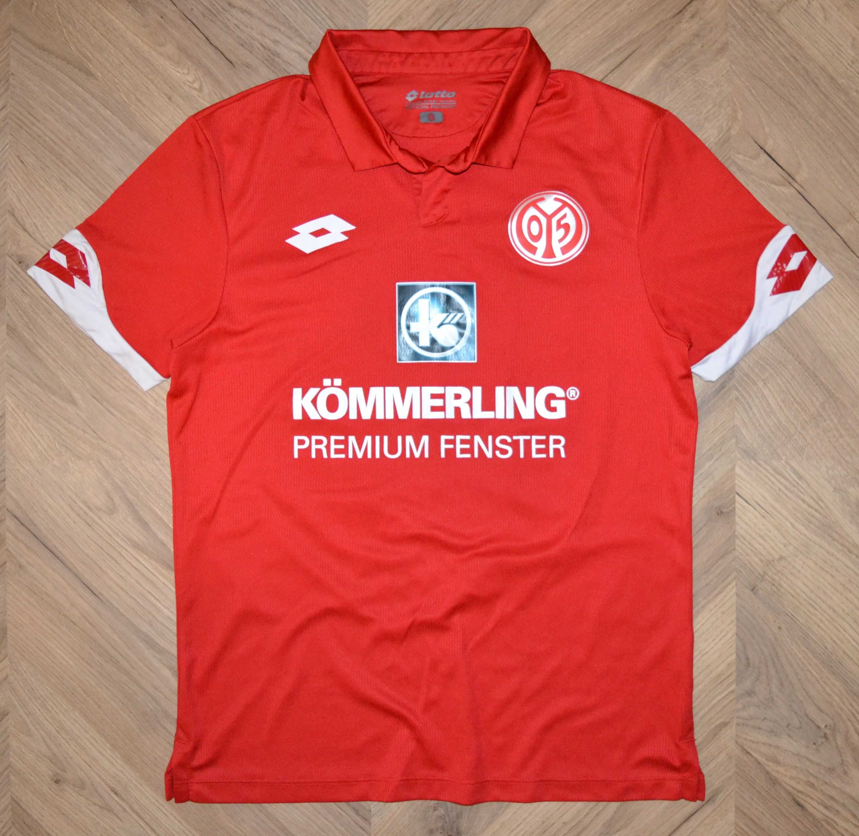Lotto _ czerwona koszulka 1. FSV Mainz 05 #15 Cordoba sezon 16/17 _ S