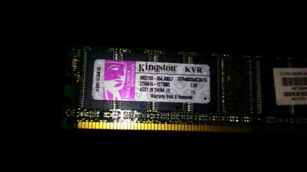 Memórias para desktop várias