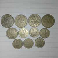 Монеты 10,15,20 коп. СССР