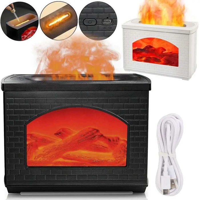 Ультразвуковой увлажнитель воздуха и аромадифузор и  подсветкой