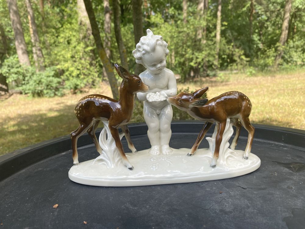 Putto z sarenkami