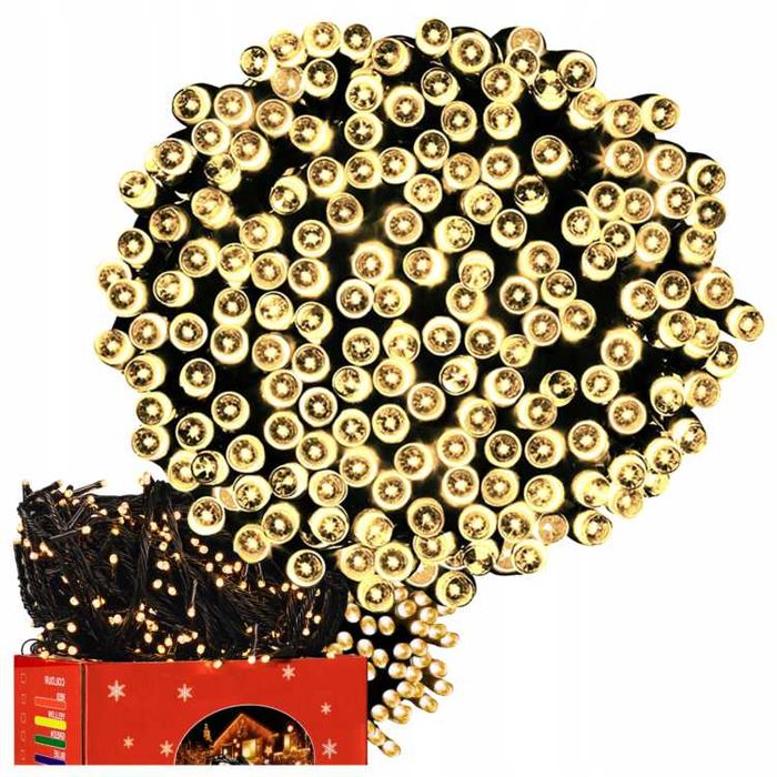 Lampki choinkowe  100 LED ZIELONE