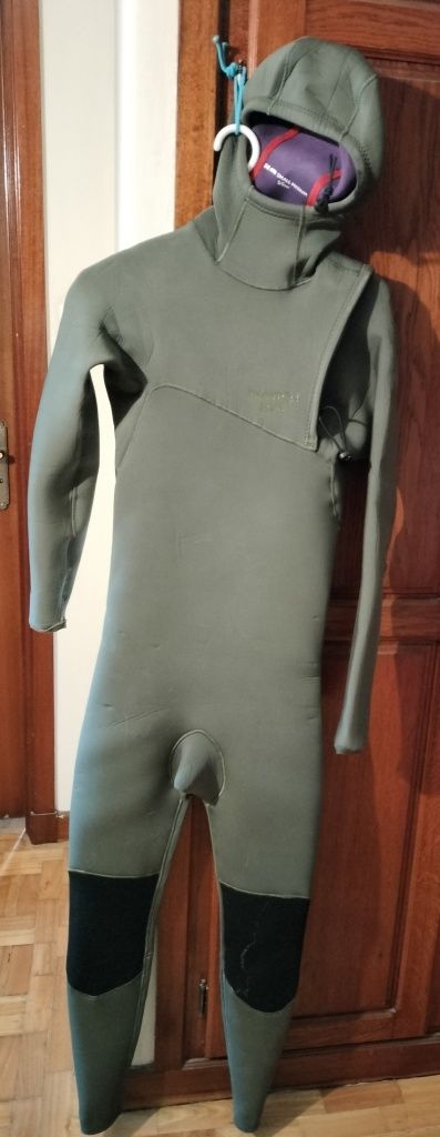 Fato Surf JANGA Phantom Blot Hooded 5.5mm Size SM