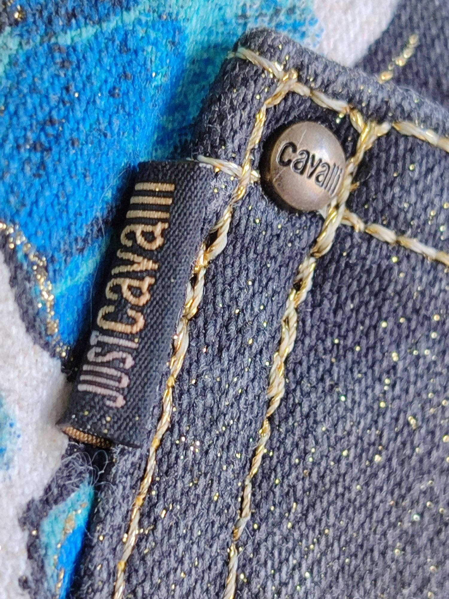 Оригінальні жіночі джинси Just Cavalli прямого силуету Італія