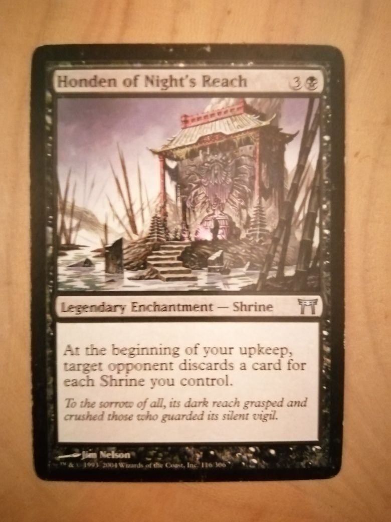 Honden of Night's Reach (Champions of Kamigawa) - Magic the Gathering