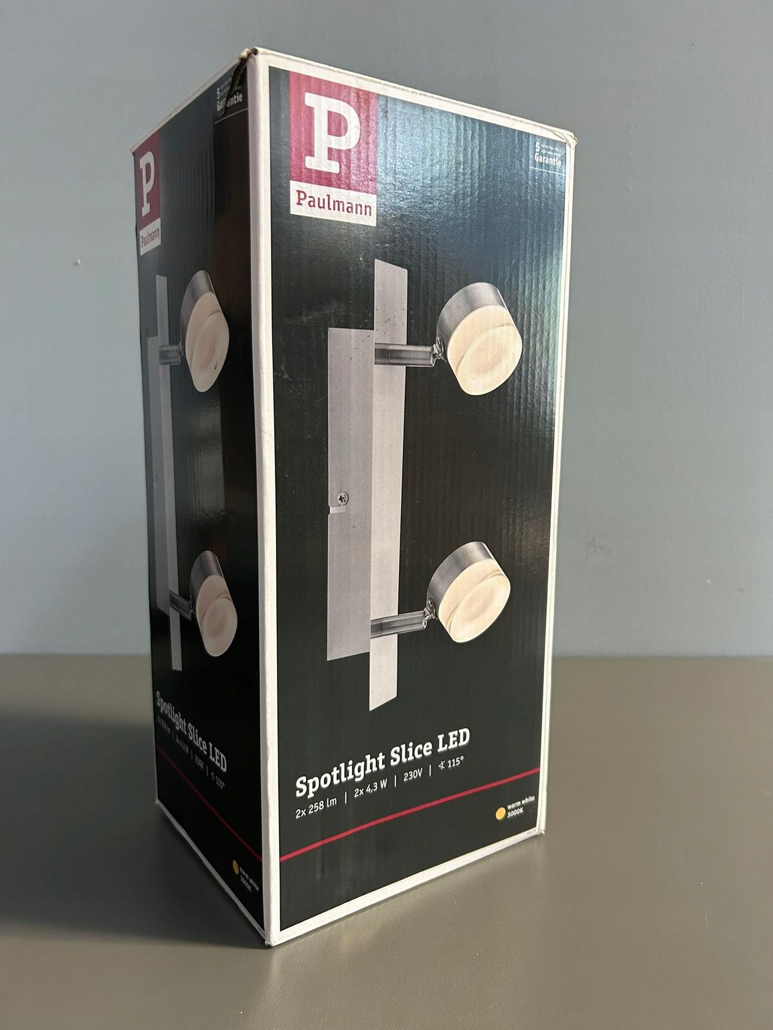 Paulmann 60378 - LED Oświetlenie punktowe ELSEN 2xLED/4,3W/230V