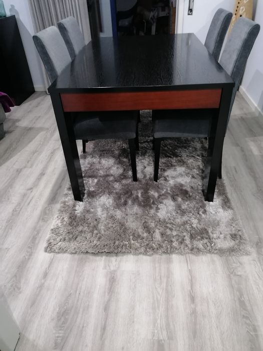 Carpete Cinza 110 x 70 mt