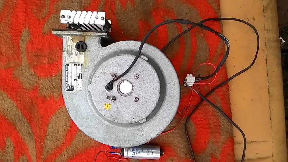 Турбина вентилятор  и Электро двигатель постоянного тока 2 ПН 90 м