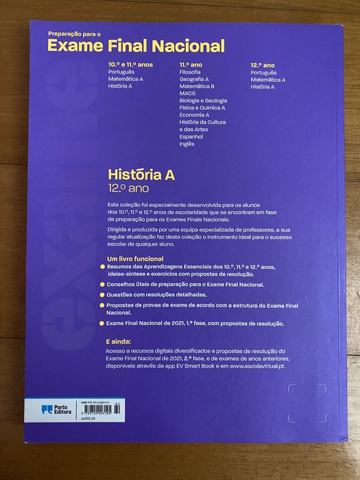 Livro de preparação para Exame Nacional