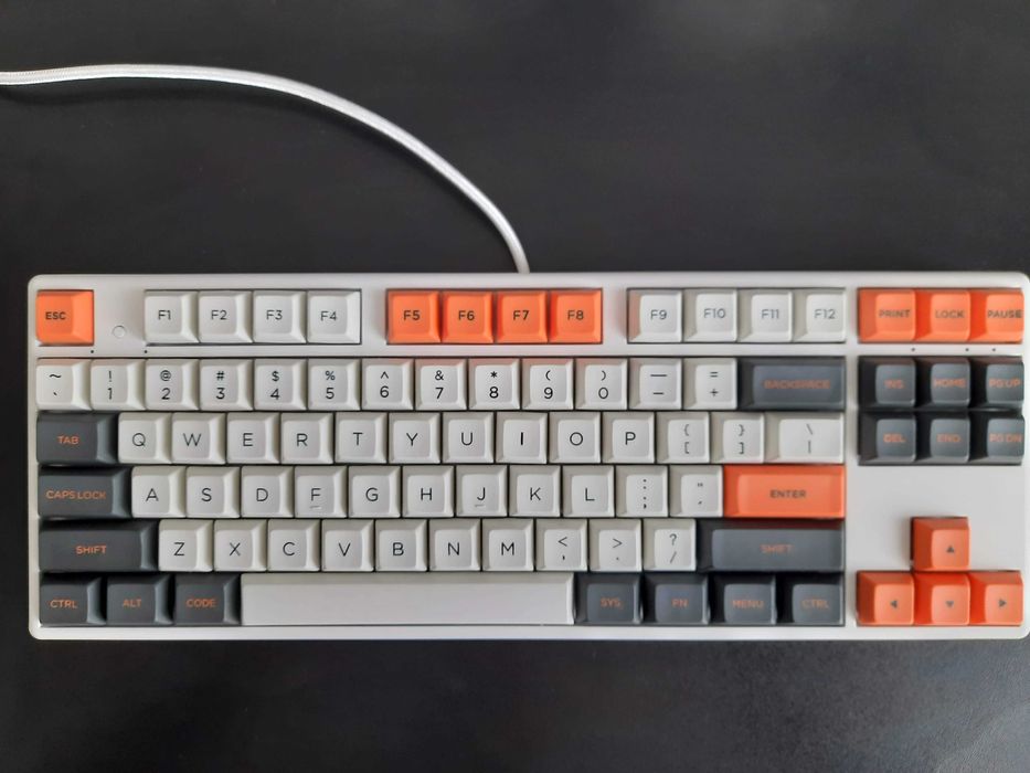 Клавіатура NiZ X87 EC-USB 35g (аналог Topre, змащена + додана шумка)