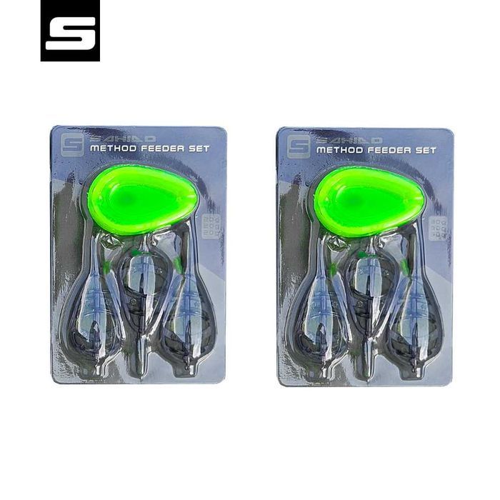 Zestaw koszy zanętowych Metoda Sahido MF BAIT BASKET SET 6+2 20/30G