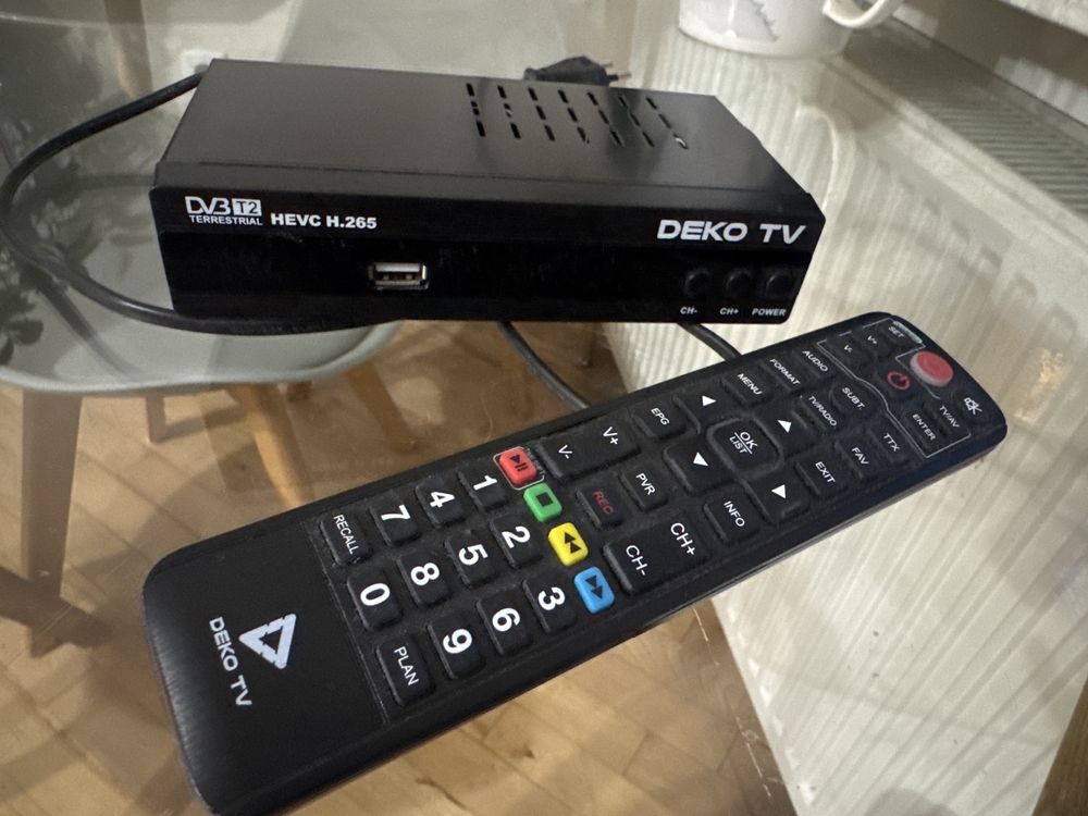 Sprzedam Dekoder DEKO TV DVB-T2 HEVC / H.2