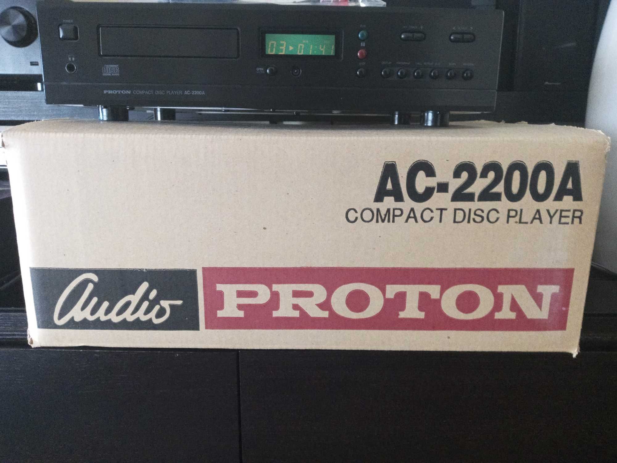 Leitor de cds Proton AC-2200A NOVO