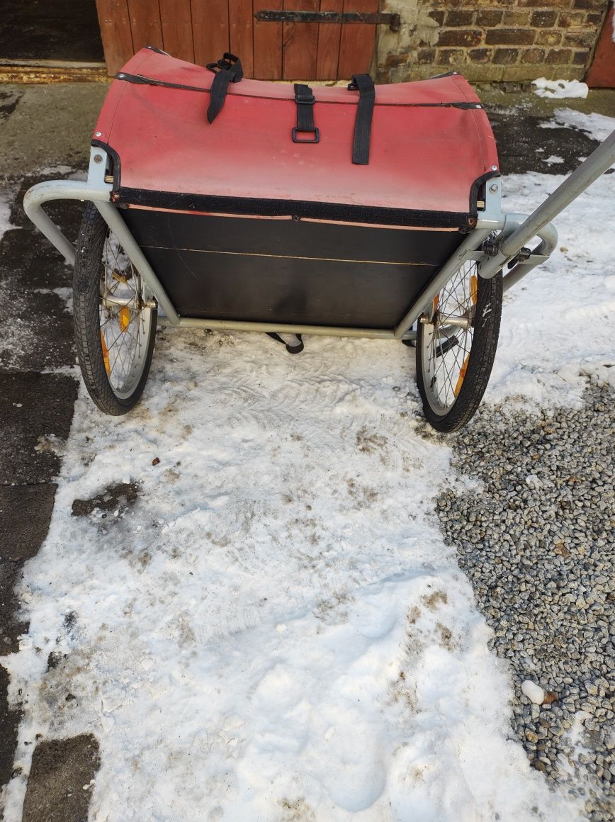 przyczepka rowerowa wózek transport