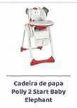 2 cadeiras de papa chicco