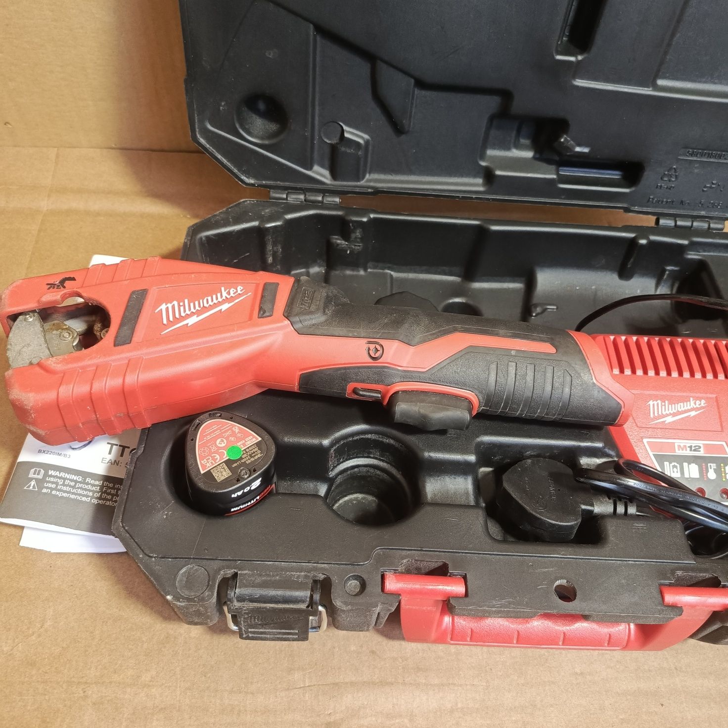 Milwaukee c12pc obcinak do rur