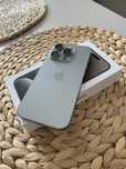 Apple iPhone 15 Pro Natural Titanium 128GB stan idealny