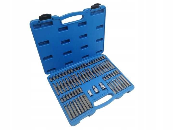 Набір біт насадок  TORX. HEX. SPLINE. RIBE 75од falon-tech FT16075P