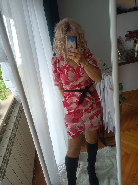 Sukienka komunia wesele święta impreza roz S firma Mohito