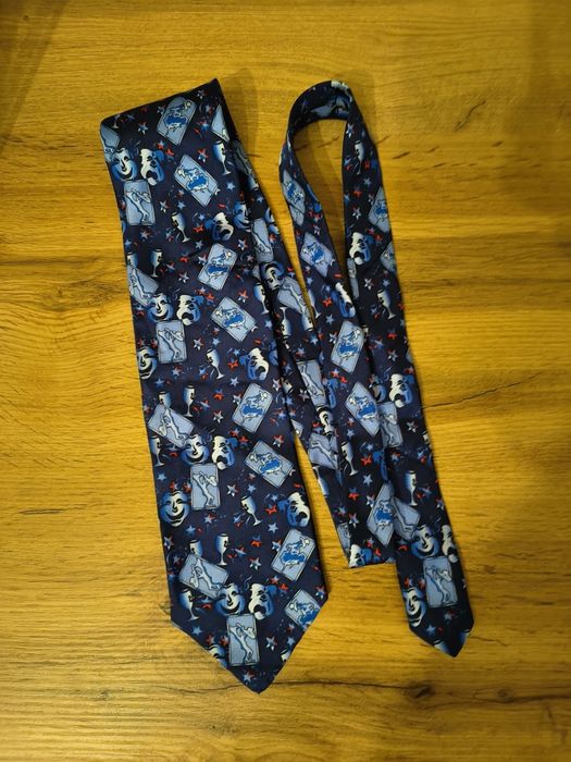 Męski krawat jedwabny Wallmans Nöjen