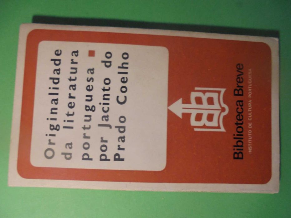 Coelho (Jacinto Do Prado);Originalidade da Literatura Portuguesa