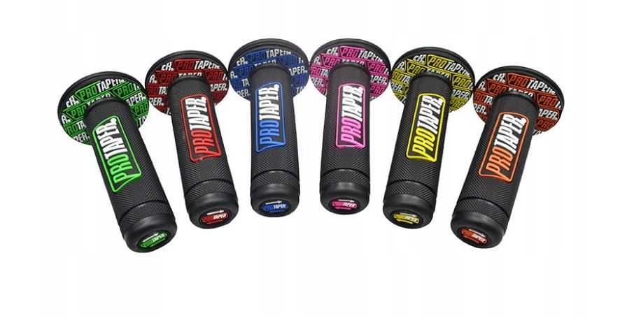 Manetki uniwersalne gripy Protaper cross enduro różne kolory