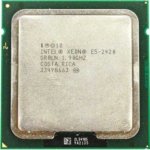 Пооцесор Intel Xeon E5-2420 6 ядер 12 потоков до 2,4 гГц