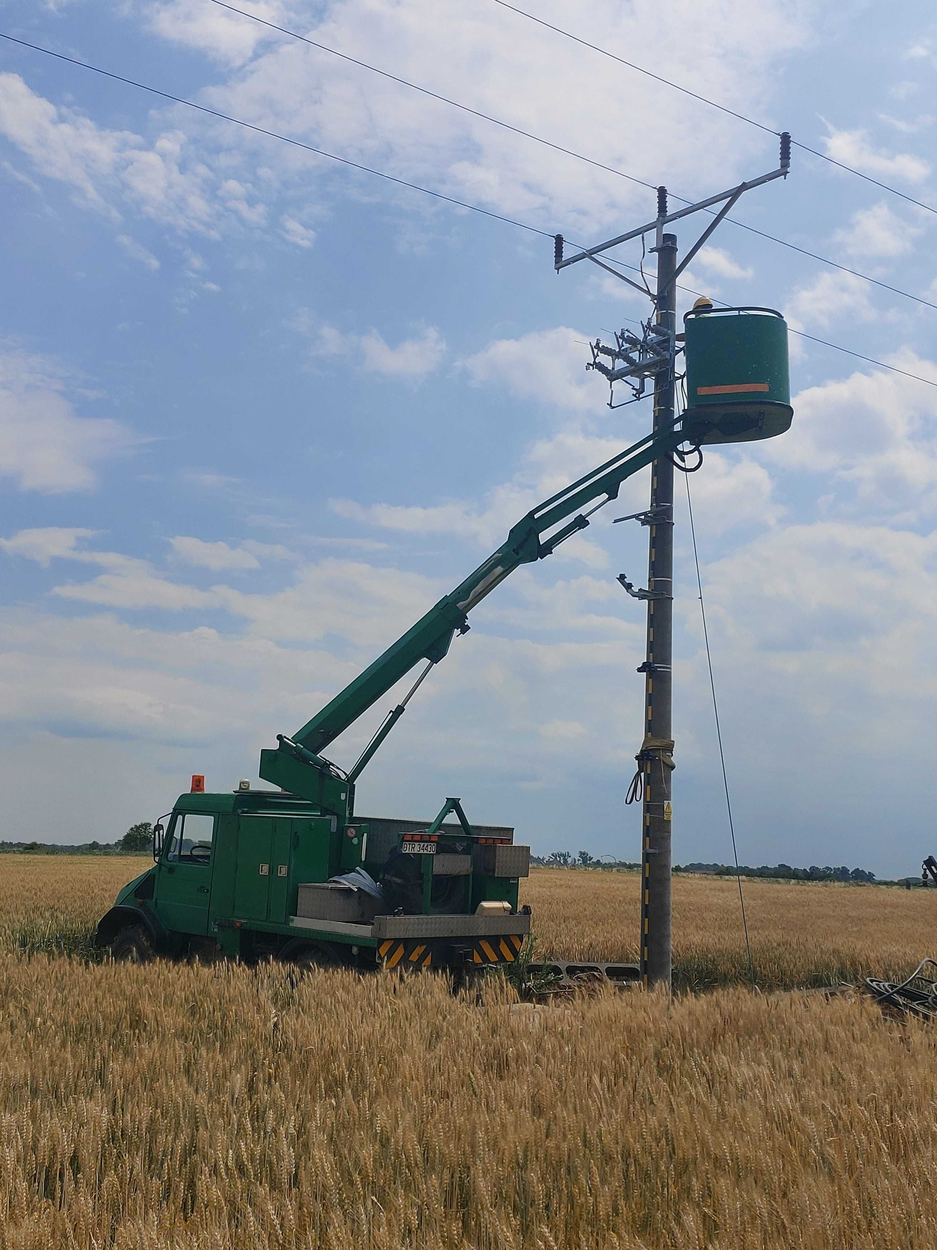 Mercedes UNIMOG podnośnik koszowy