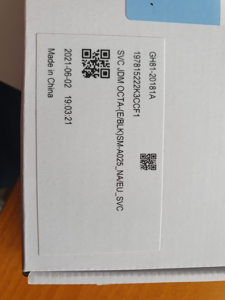 Nowy oryginalny wyswietlacz samsung A025G