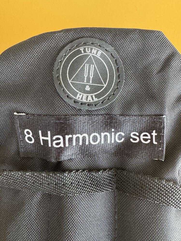 Zestaw kamertonów harmonicznych w C-C do muzykoterapii