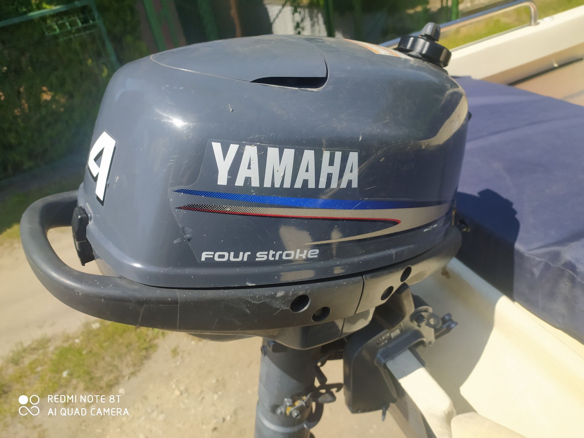 Łódka silnik Yamaha + wózek