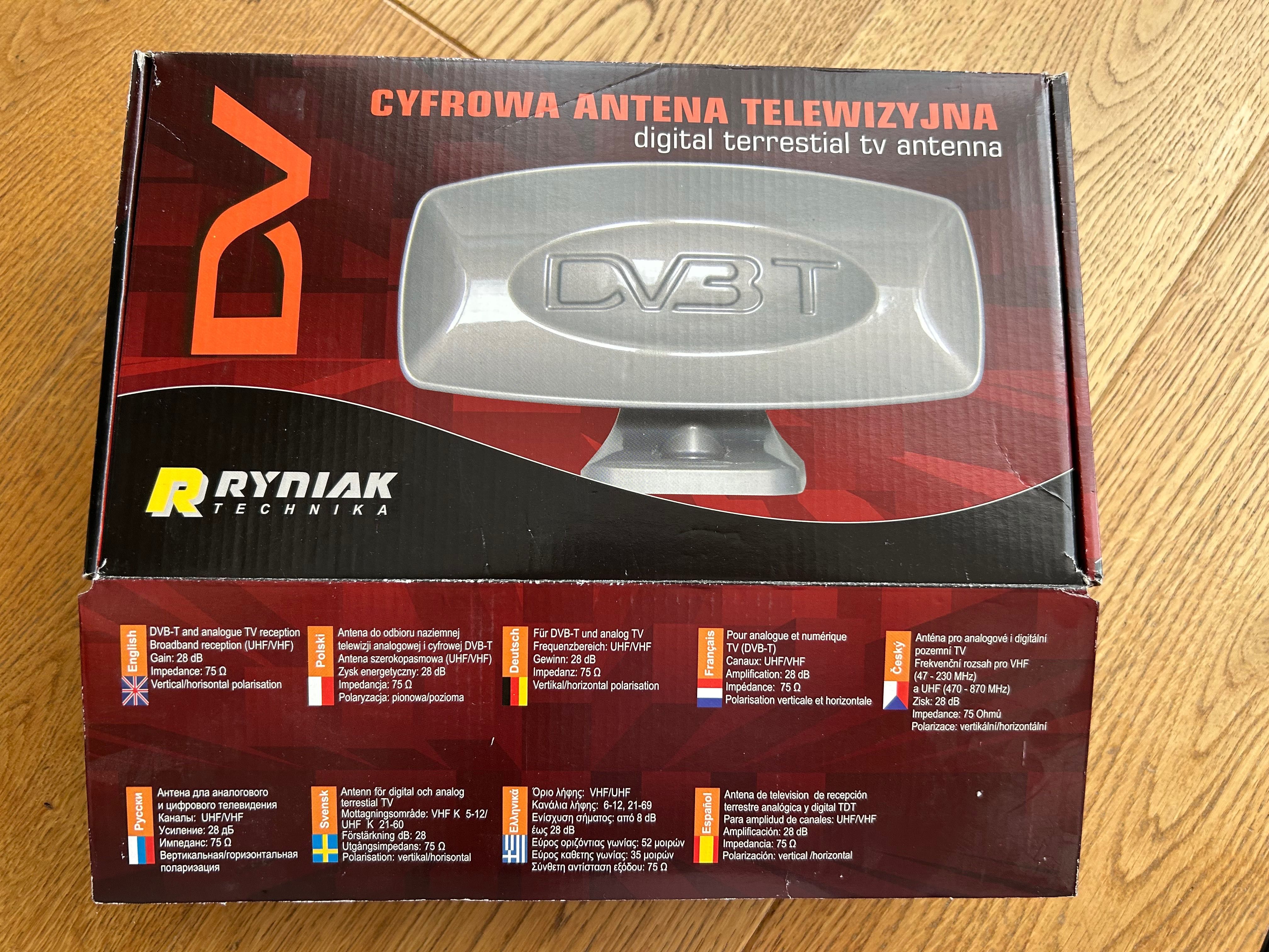Antena cyfrowa telewizyjna DVBT