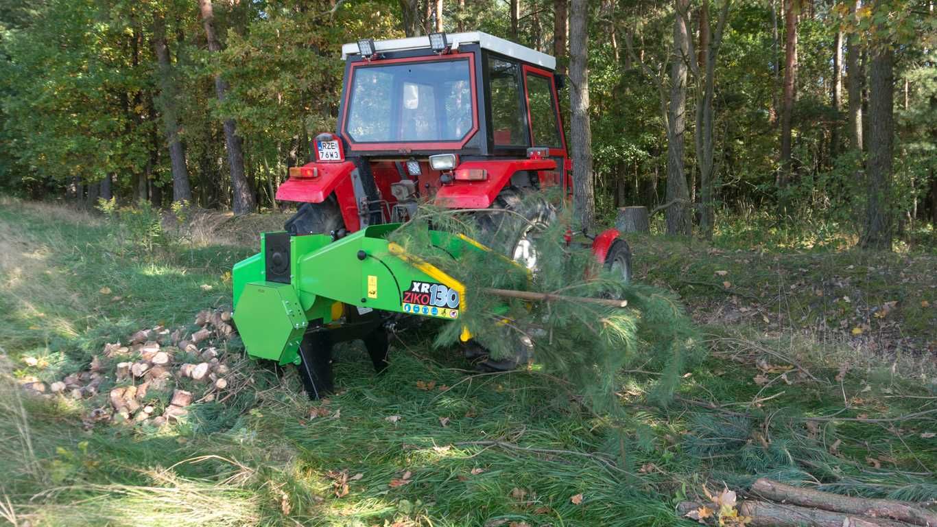 Rębak walcowy ZIKo XR-130 === NOWA CENA 4699 brutto