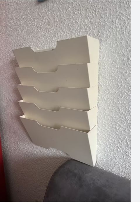 Gazetnik biały ikea