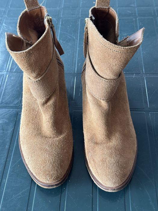 Botas em camurça Senhora