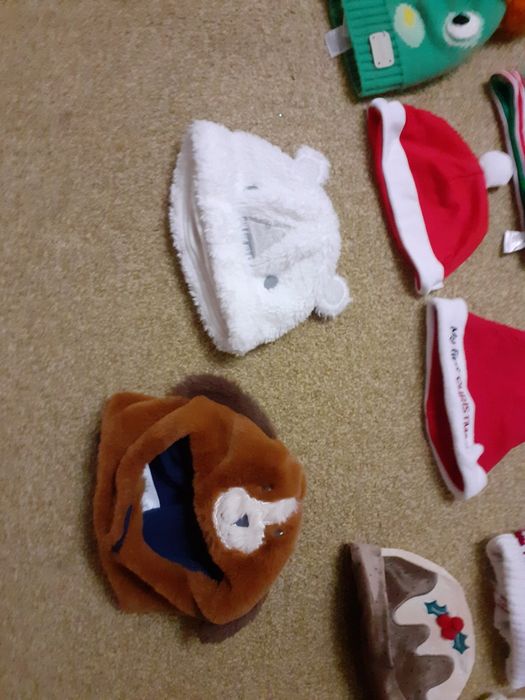 Шапки, шапочки новорічні 3 -24 місяці