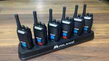 Intercomunicadores Walkie Talkies Midland BR02 - 6 unidades