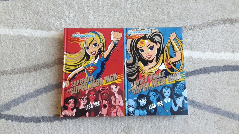 'Wonder woman w super hero high' 'Supergirl w super hero high-Lisa Yee